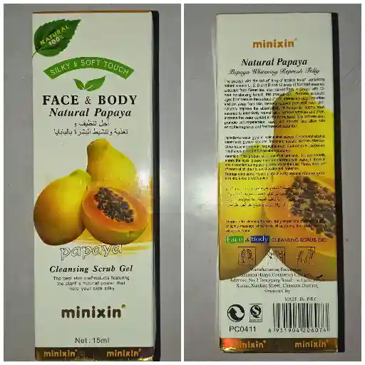 Peace and body natural papaya whitening gel